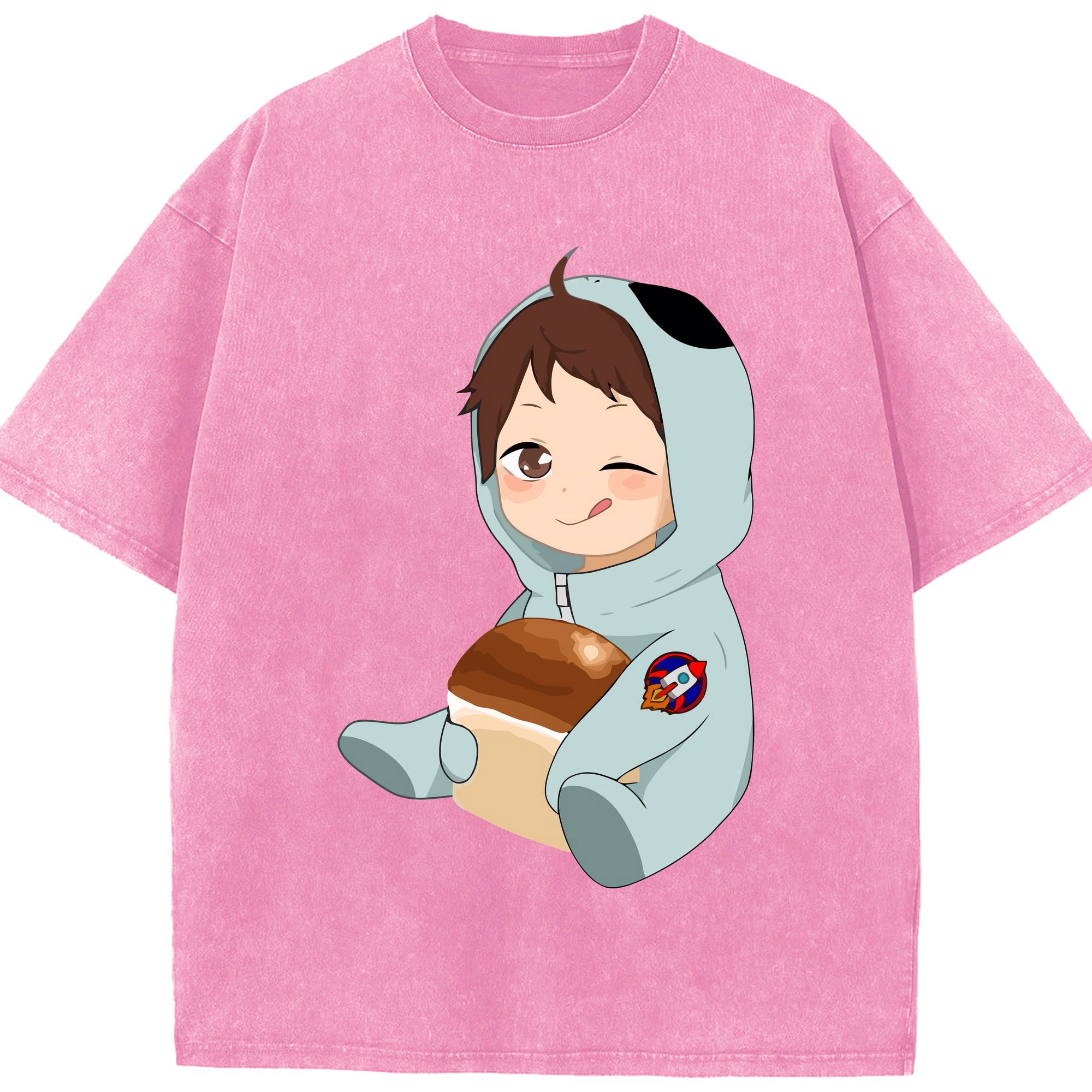 （画像用） ハイキュー!! Haikyu!! 綿100% ヴィンテージ風 半袖Tシャツ（フロントプリント）